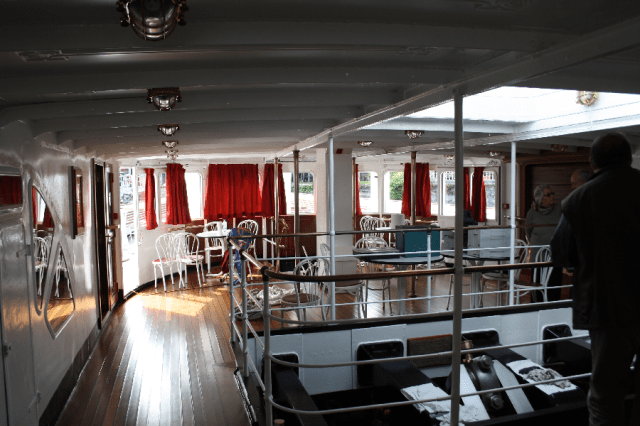 concordia interior with engine