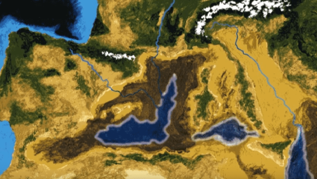 mediterranean 50 mill years