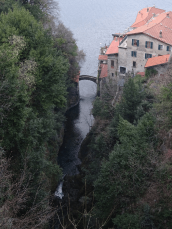 Ponte della Civera medieval bridge Nesso Lake Como