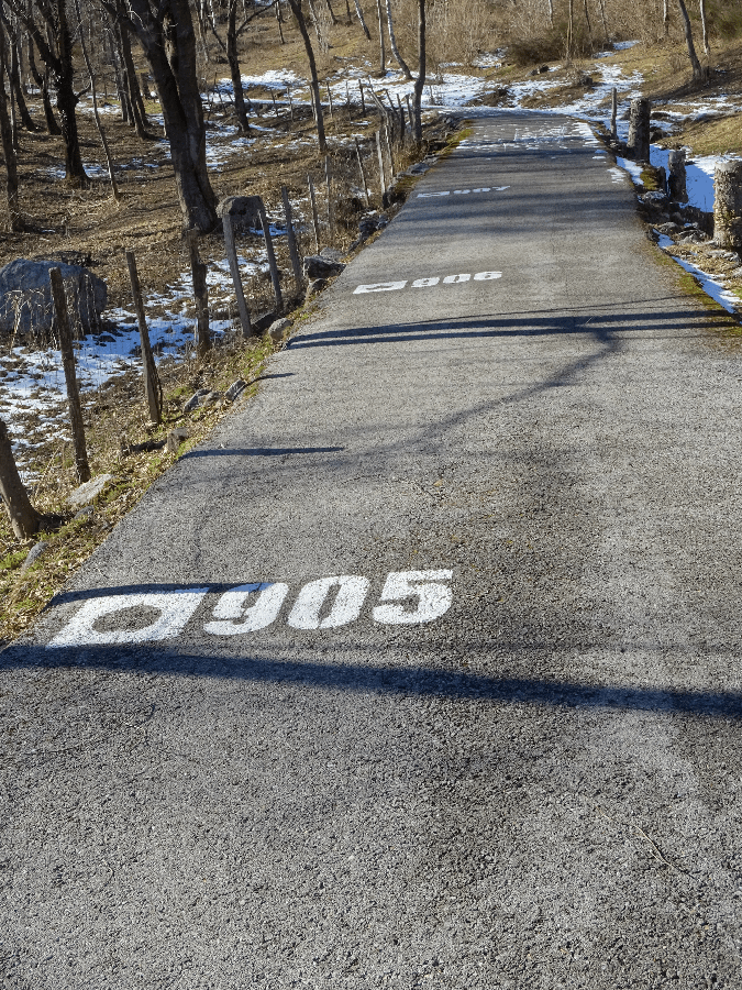 Mro di Sormano metres