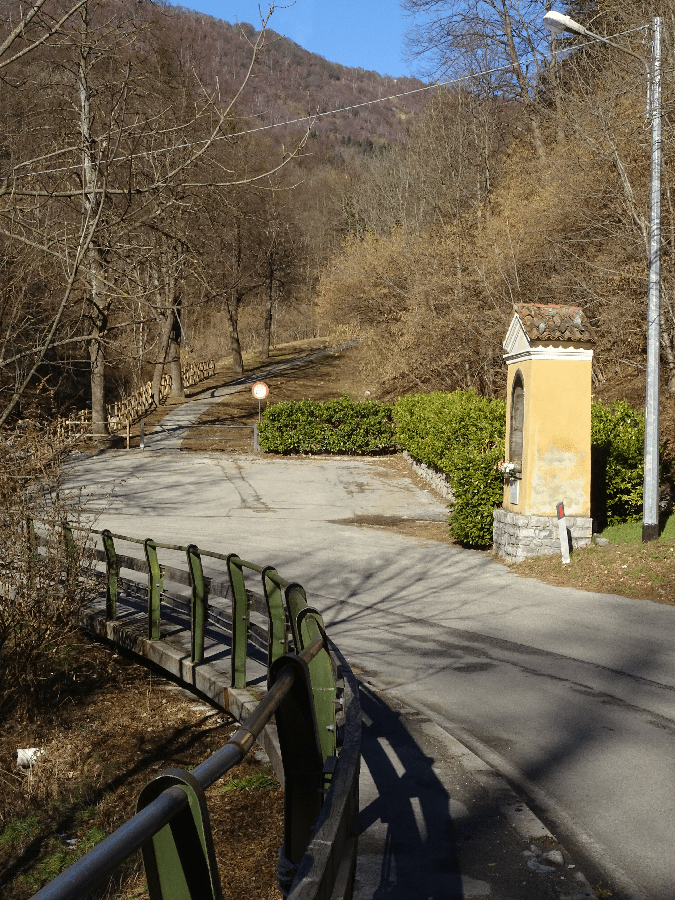 Muro di Sormano start of walk