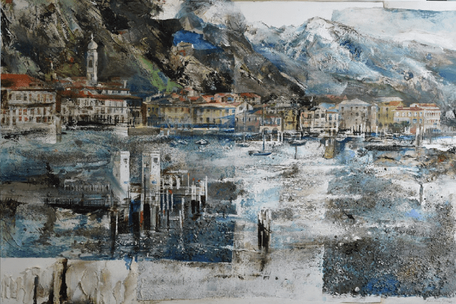 Negretti Mixed Media Canvas Menaggio