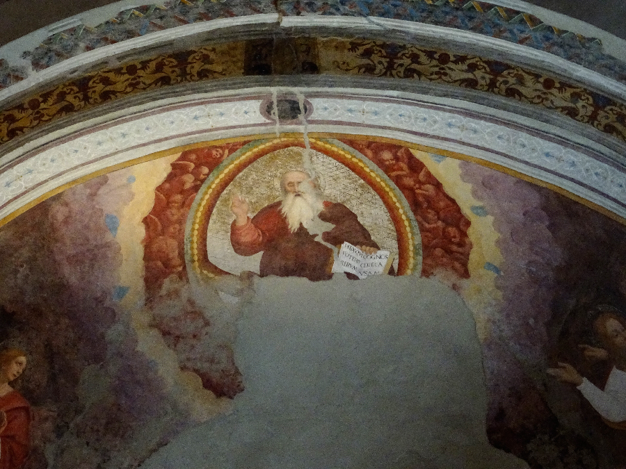 Fresco - SS Cosma and Damiano