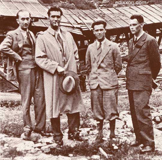 Manlio Rho, Giuseppe Terragni, Renato Uslenghi, Mario Radice