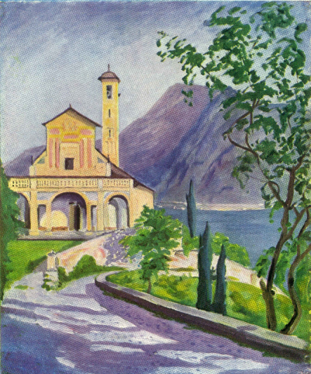 Churchill Val D'Intelvi July 1945