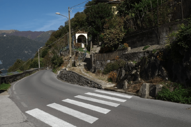 Start of Strada Regia