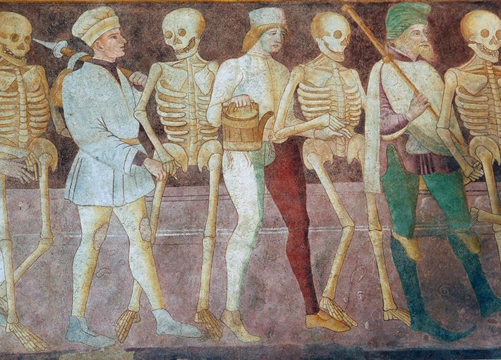 Danza Macabra Clusone detail