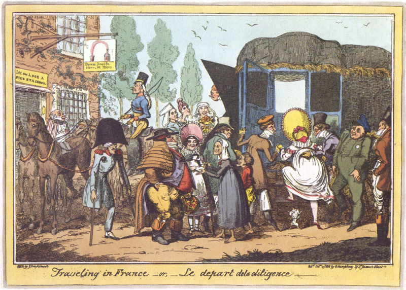 cruikshank diligence francais