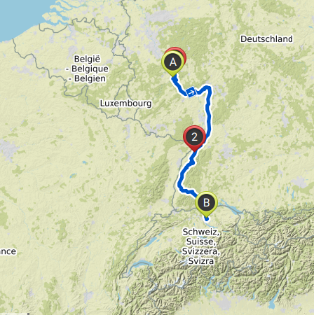 German route Mary Shelley