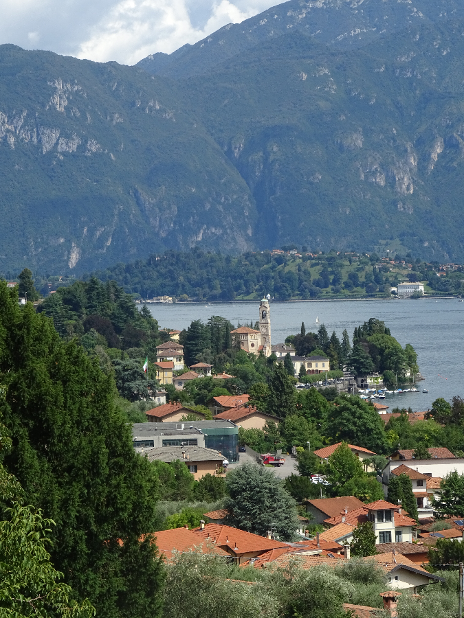 Sublime landscape - Above cadenabbia looking to Bellagio and the Grigne