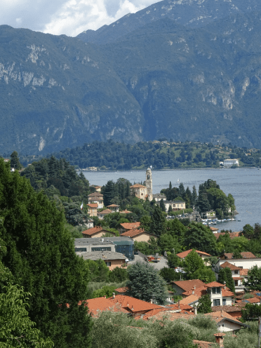 Sublime landscape - Above cadenabbia looking to Bellagio and the Grigne