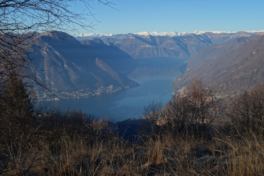 Lake Como from Monte Palanzone