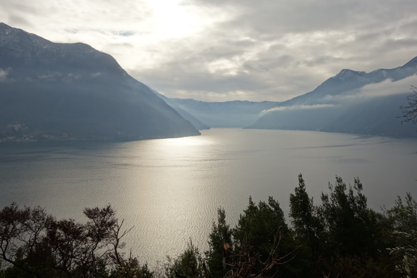 Lake Como from Colonno