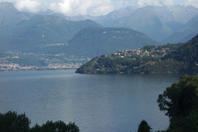 Day 1, view back to Olgiasca