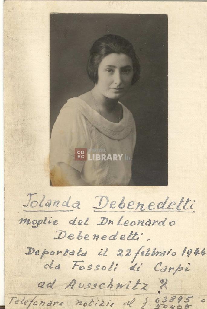 Jolanda De Benedetti
