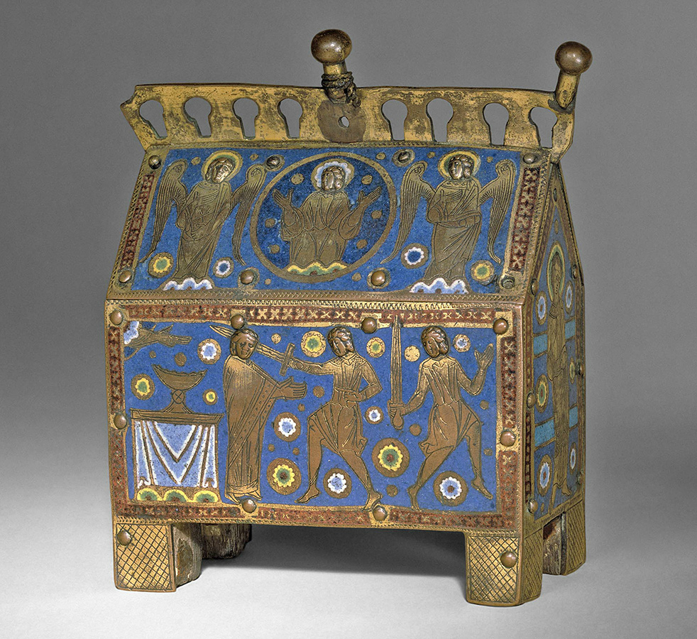 becket reliquary Limoges in BM